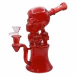 9" Reaper Skulls Water Pipe