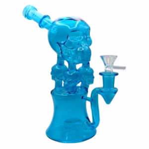 9" Reaper Skulls Water Pipe