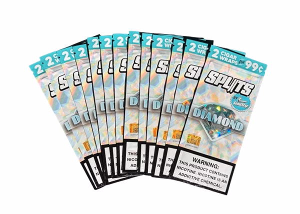 Loose Leaf - Splits - Diamond 2x20pk Wraps