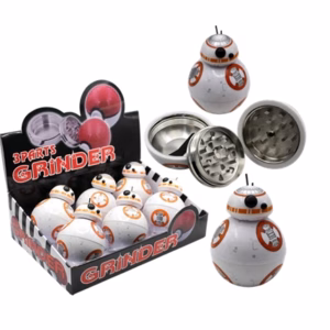 BB8 Design 3pc Metal Grinders 6pk