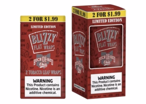Blizzy Flat Wraps - Tobacco Leaf Wraps