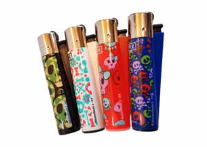 Clipper Lighter – Back to Skull 48pk