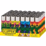 Clipper Lighter – Hippie Cactus 48pk