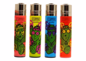 Clipper Lighter – Hippie Cactus 48pk