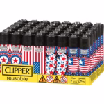 Clipper Lighter – National Stars 48pk
