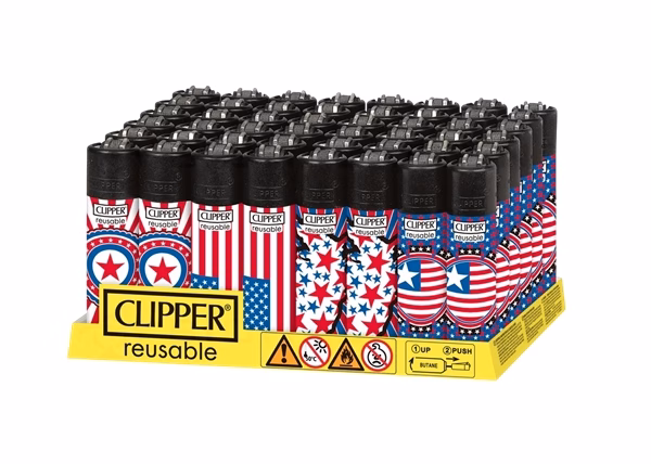 Clipper Lighter – National Stars 48pk