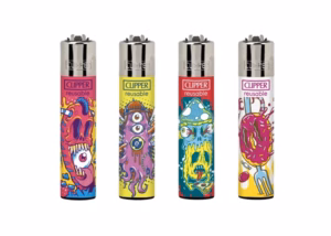 Clipper Lighter – Psyko Monster 48pk