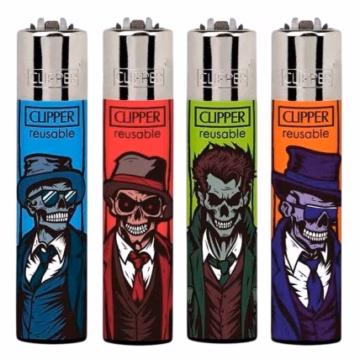 Clipper Lighter – Zombie Gangsters 48pk