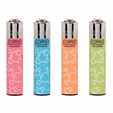 Clipper Lighter – Fancy Bubbles 48pk