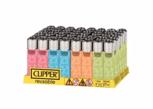 Clipper Lighter – Fancy Bubbles 48pk