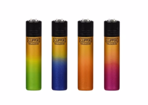 Clipper Lighter – Gradient Gold 48pk
