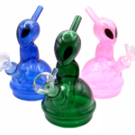 2ct 6" Alien UFO Water Pipe Assortment