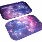 Medium Metal Rolling Tray with Magnetic Lid