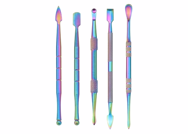 4ct Rainbow Dabber Set with Silicone Jar