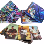 Small Metal Rolling Tray with Magnetic Lid