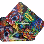 Small Metal Rolling Tray with Magnetic Lid