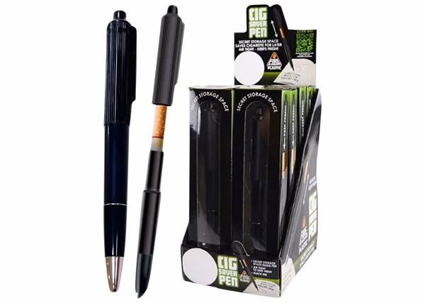 Cig Saver Pen Secret Air Tight Storage Case 12pk