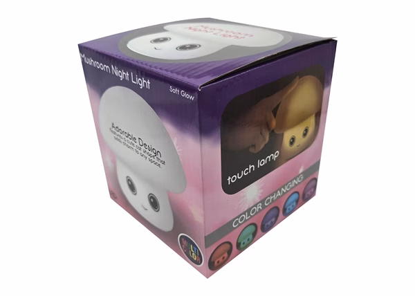 Soft Mushy Color Changing Mushroom Lamp Night Light - Image 6