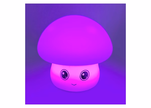Soft Mushy Color Changing Mushroom Lamp Night Light - Image 3