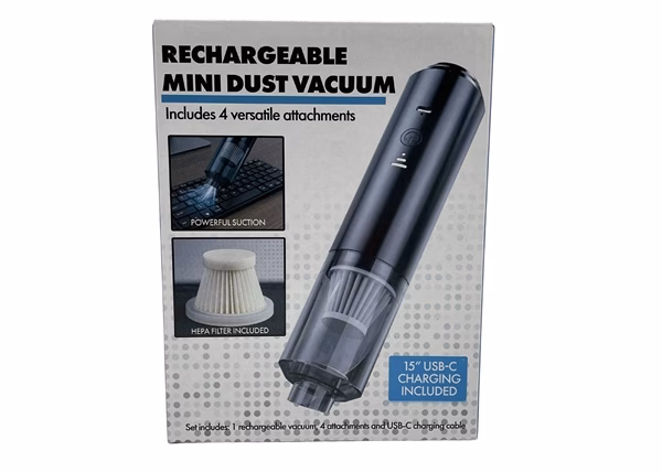 Rechargeable Handheld Mini Dust Vacuum