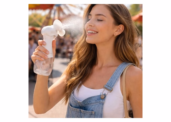 Water Misting Cooling Fan Bottle - Image 3