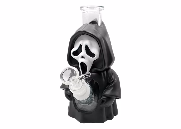 7" Ghost Face PVC Water Pipe