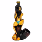 Pichincha Hand Crafted Medium Hand Pipe – Stripper Girl