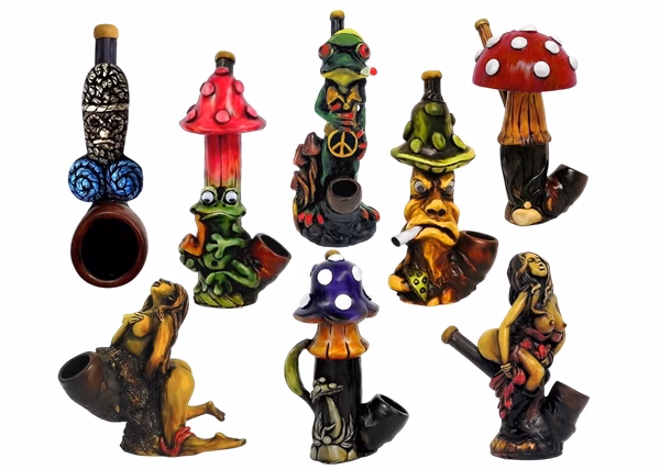 50ct Pichincha Hand Crafted Hand Pipe Assortment