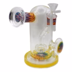 6" Wig Wag Reverse Art Shower Perk Water Pipe