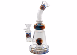 7" Reversal Art Shower Perk Curve Water Pipe