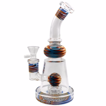 7" Reversal Art Shower Perk Curve Water Pipe