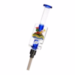 8" Liquid Filled Candy Art Nectar Collector Straw