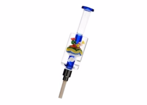 8" Liquid Filled Candy Art Nectar Collector Straw