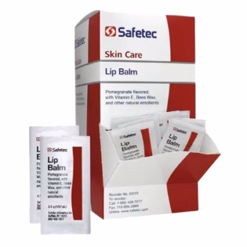 Safetec Lip Balm 0.5 Packet Pomegranate 144pk