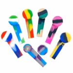 Silicone Spoon with Cap Hand Pipe 20pk