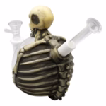 6" Skeleton Man PVC Water Pipe