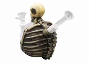 6" Skeleton Man PVC Water Pipe
