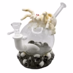 7" Spider Skull PVC Water Pipe