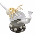 7" Spider Skull PVC Water Pipe