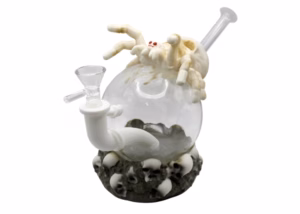 7" Spider Skull PVC Water Pipe
