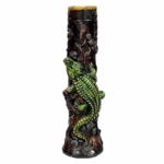 12" Pichincha Hand Crafted Water Pipe - Alligator