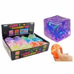 Cube Squeeze Ball Super Solid Squish 12pk