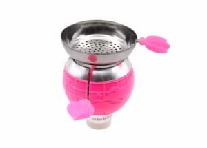Globe on Top Rotating Hookah Bowl