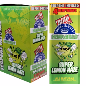 Royal Blunts Hemparillo Hemp Wraps – Super Lemon Haze