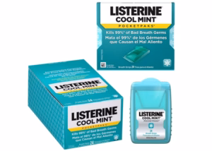 Listerine Strips Cool Mint 12x24pk