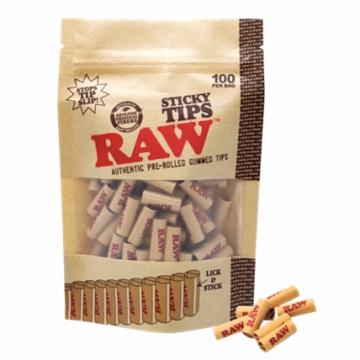 Raw Pre-Rolled Sticky Tips 100pk