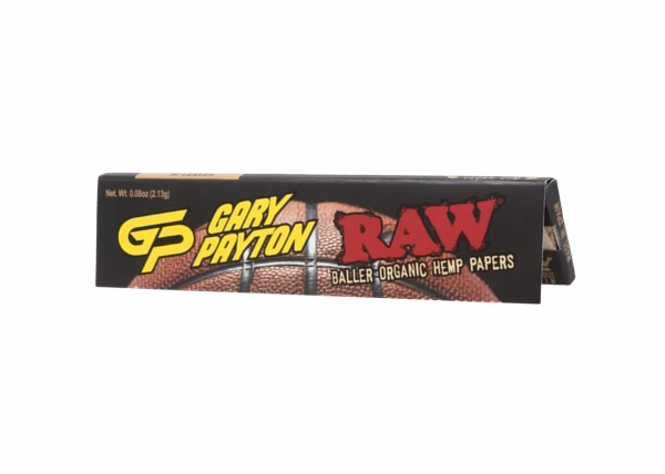 RAW X Gary Payton Organic Hemp Rolling Papers - King Size Slim