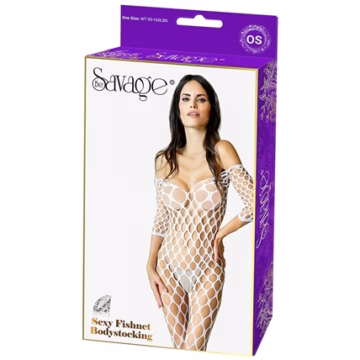 Savage Lingerie - Sexy Fishnet Bodystocking