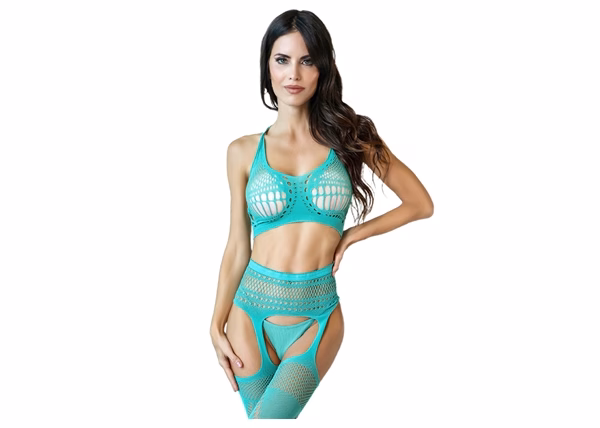 Savage Lingerie – Bralette Garter Bodystocking