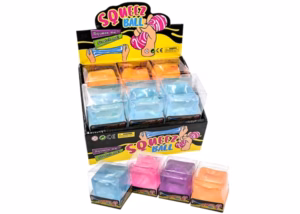 Squeez Ball Stretch Cube 12pk